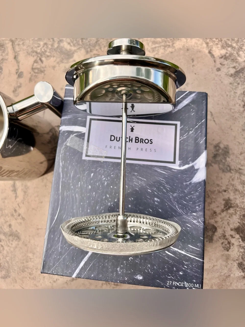 Dutch Bros French Press - Heavy Duty - NIB